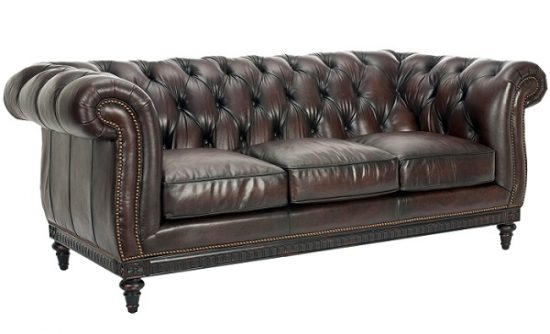 Westminster Leather Chesterfield Sofa
