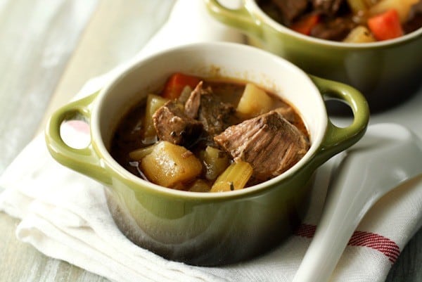 Slow Cooker Irish Beef Stew - St. Patricks Day Dinner Recipes - Easy and Quick Irish Recipes to Celebrate St. Patrick's Day #stpatricksdaydinnerrecipes #stpatricksday #stpaddysday #irishrecipes #dinnerrecipes #easyrecipes